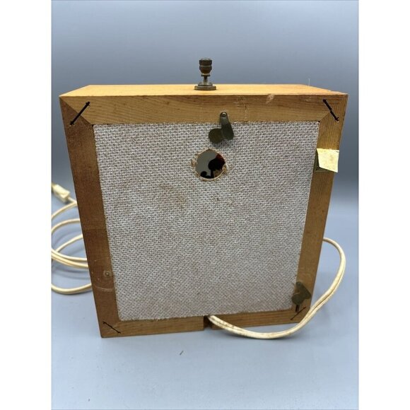 Vtg Little Miss Muffet Night Light Lamp Levinson Underwriters Lab Electric 7x7 - Picture 6 of 7